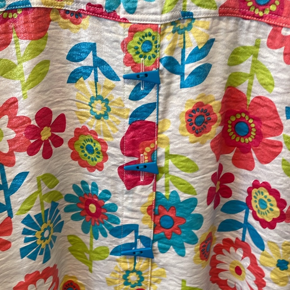 MULTIPLES Floral Button-Up Blouse Size 2X, NW - Picture 9 of 15
